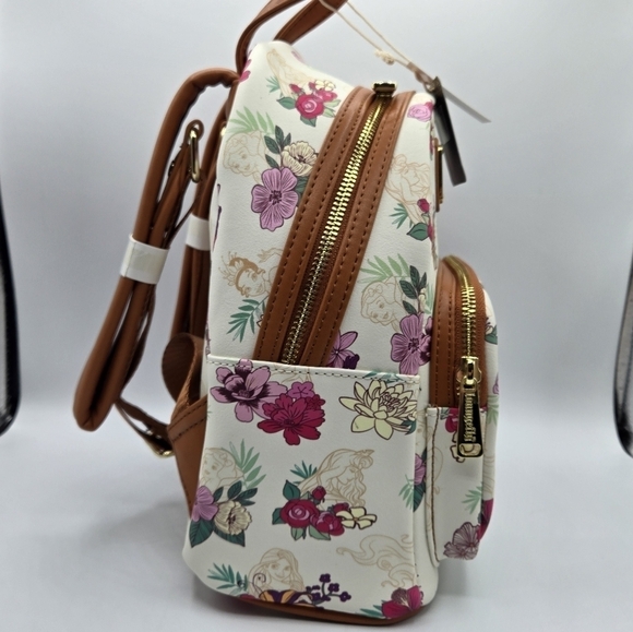 Loungefly Disney Princess Floral Backpack - Picture 6 of 9